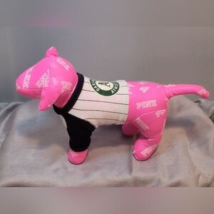 Victoria's Secret PINK MLB Oakland Athletics TEAM Mini Dog w/ BASEBALL SHIRT